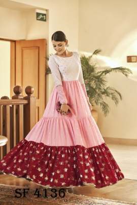 FLORY VOL 18 Anarkali Long Gown In Multi Color By SHUBHKALA