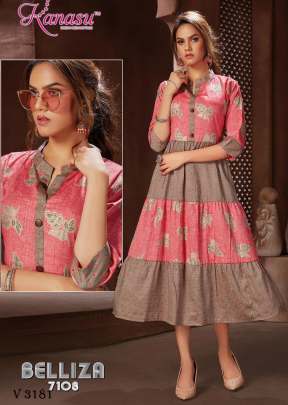 Fancy Kurti In 8 Color By Kansu