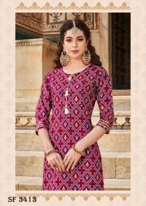 Fashion Label Vol 9 Kurti with Flair Plazzo    Sharara In 6 Design By Kajal Style