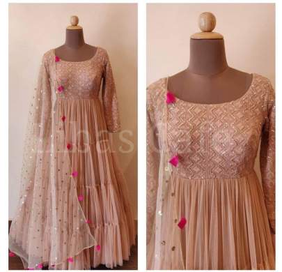  GEORGETTE WITH EMBROIDERY WORK SUIT