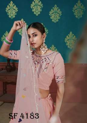 GIRLY VOL 15 Designer Lehengha Choli In Pink Color By SHUBHKALA