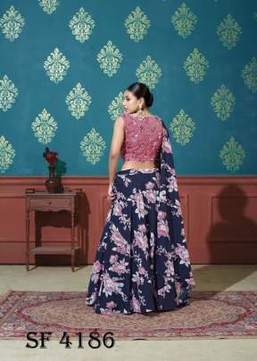 GIRLY VOL 15 Designer Lehengha Choli In Navy Blue Color By SHUBHKALA