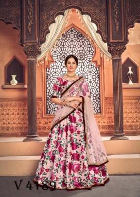GIRLY VOL 16 Designer Lehengha Choli In Peach Color By SHUBHKALA