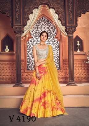 GIRLY VOL 16 Designer Lehengha Choli In Yellow Color By SHUBHKALA