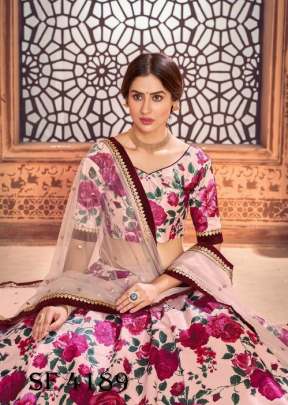 GIRLY VOL 16 Designer Lehengha Choli In Peach Color By SHUBHKALA