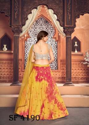 GIRLY VOL 16 Designer Lehengha Choli In Yellow Color By SHUBHKALA