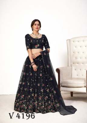 GIRLY VOL 17 Designer Lehengha Choli In Black Color By SHUBHKALA