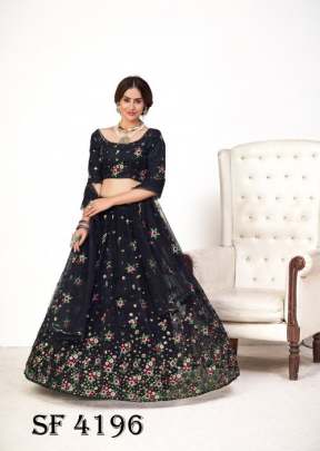 GIRLY VOL 17 Designer Lehengha Choli In Black Color By SHUBHKALA