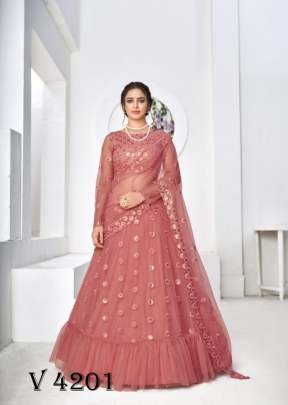 GIRLY VOL 19 Designer Lehengha Choli In Dusty Pink Color By SHUBHKALA