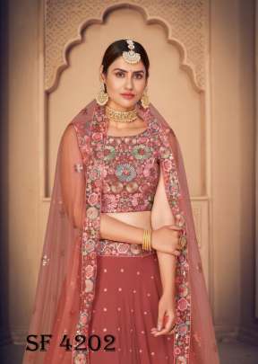 GIRLY VOL 21 Designer Lehengha Choli In Coffee Pink Color By SHUBHKALA
