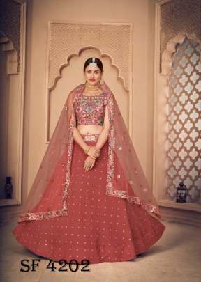 GIRLY VOL 21 Designer Lehengha Choli In Coffee Pink Color By SHUBHKALA