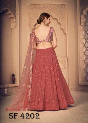 GIRLY VOL 21 Designer Lehengha Choli In Coffee Pink Color By SHUBHKALA