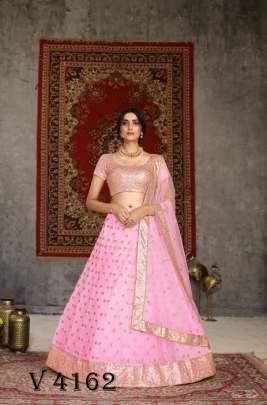 Girlish Vol  1 Bridal Lehengha Choli In Pink Color By SHUBHKALA
