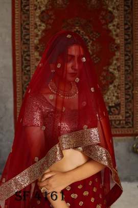 Girlish Vol  1 Bridal Lehengha Choli In Red Color By SHUBHKALA
