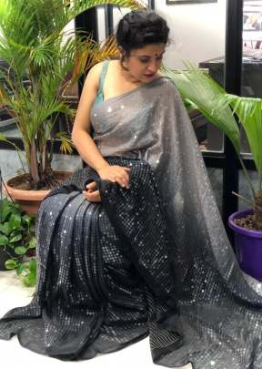 Grey And Black In Sequence Queen Collection