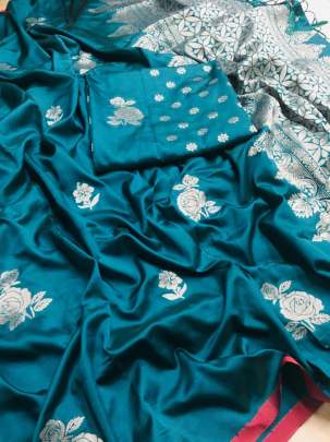 Gulab Sky Blue Color