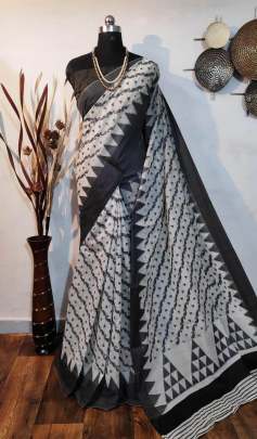 Handloom Cotton Weaving Saree