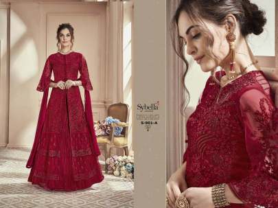 Heavy Designer Log Suit With Ghaghra