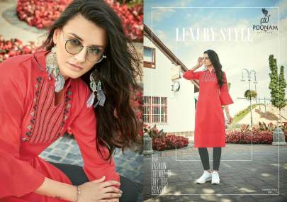 Diva nx Vol 2 Heavy Soft Cotton Slub with Embroidery work Kurti Full Catalog Set