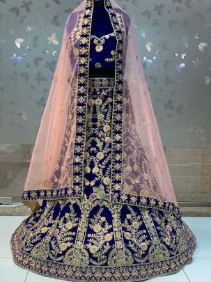 Heavy desinger Bridal Lehenga Choli Design Nb 13