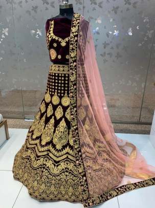 Heavy desinger Bridal Lehenga Choli Design Nb 22