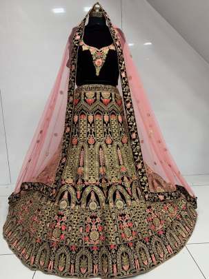 Heavy desinger Bridal Lehenga Choli Design Nb 23