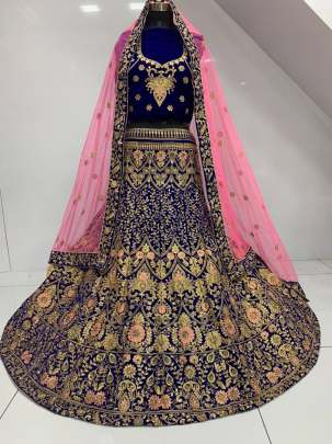 Heavy desinger Bridal Lehenga Choli Design Nb 39