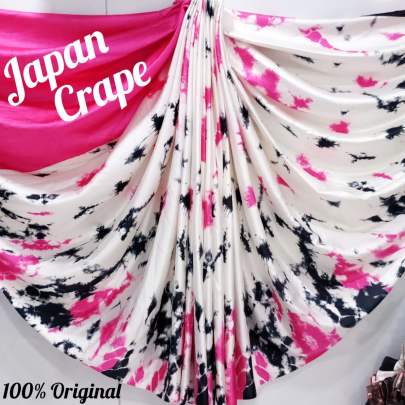 Japan Crepe Pink Color
