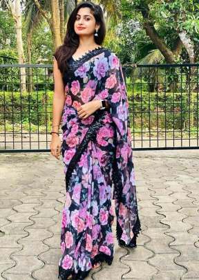 KD 133 Organza Saree