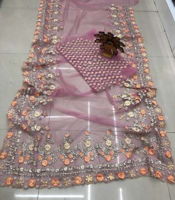 KD DESIGNER PARTY WEAR SAREE WITH GLAMOROUS LOOK
