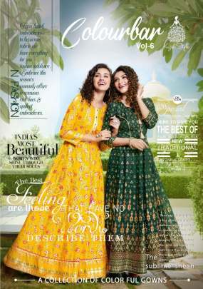 Kajal Style Fashion Colorbar Vol.6 Kurti Collection 