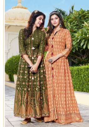 Kajal Style Fashion Colorbar Vol.6 Kurti Collection 