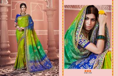 Kessi Bandhej Vol 10 Saree Sari