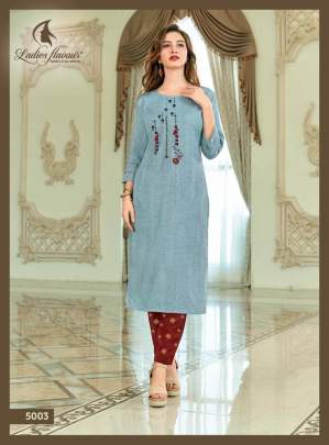 Ladies Flavour Dzire Kurti with Pant Catalog