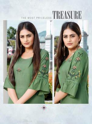 Ladies Flavour Signature Kurti with Palazzo Catalog