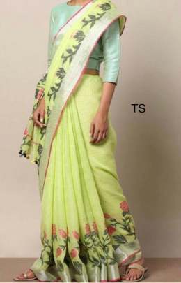 Linen Saree 16