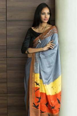 Linen Saree 17