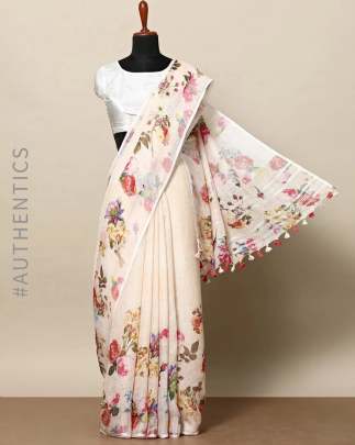 Linen Saree 31