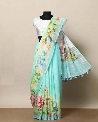 Linen Saree 32