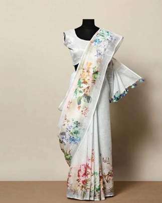 Linen Saree 33