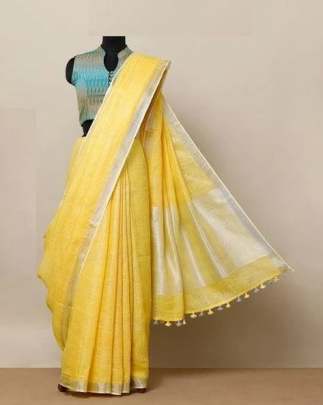 Linen Saree 41