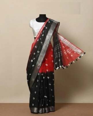 Linen Saree 44
