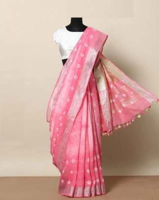 Linen Saree 46