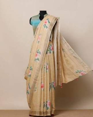 Linen Saree 48