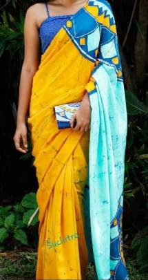 Linen Saree 52