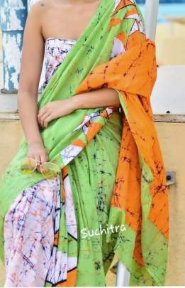 Linen Saree 55