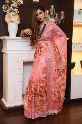 Linen Saree 6