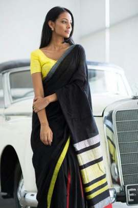 Linen Saree 60