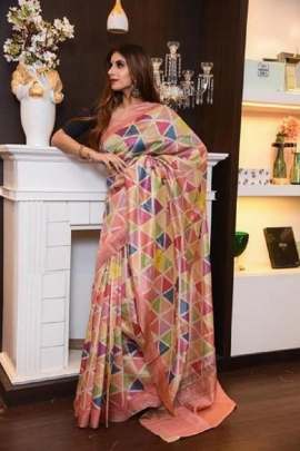 Linen Saree 8