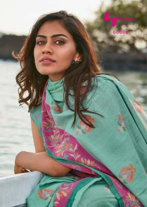 Lt Fabrics Silver Oak Saree